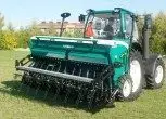 Siewnik zbożowy mechaniczny Arbos Grano 3m z ciągnikiem Arbos