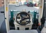 widok z kabiny ciagnika arbos 5115 z ladowaczem
