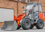 Atlas Weycor AR320 Yanmar ładowarka przegubowa z kabiną bok maszyna łyżka ładowarkowa 