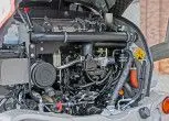 Ładowarka przegubowa Atlas Weycor AR400 Yanmar komora silnika diesla