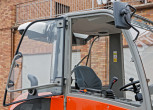 Ładowarka przegubowa Atlas Weycor AR400 Yanmar kabina okno