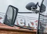 Ładowarka przegubowa Atlas Weycor AR400 Yanmar kabina lusterko boczne