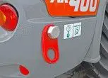 Ładowarka przegubowa Atlas Weycor AR400 Yanmar uchwyt przeciw waga