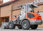 Ładowarka przegubowa Atlas Weycor AR400 Yanmar bok tył kabina klimatyzacja