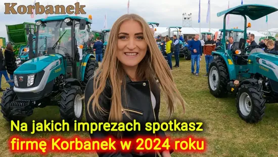 Stoisko firmy Korbanek na targach Agro Show Bednary
