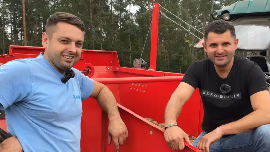 Zbiór ziemniaków na Kaszubach