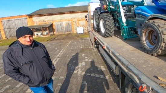 Jarek kupił ciągnik Arbos 4100