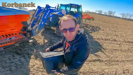 Pan Tomasz kupił rozsiewacz Maschio PRIMO 213 E od firmy Korbanek korzystając z programu modernizacji