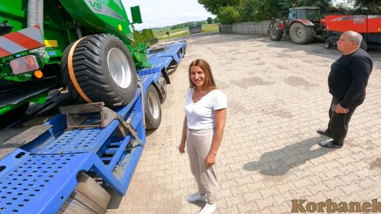 Pan Dariusz wraz z rodziną prowadzą gospodarstwo rolne i są klientami firmy Korbanek od wielu, wielu lat