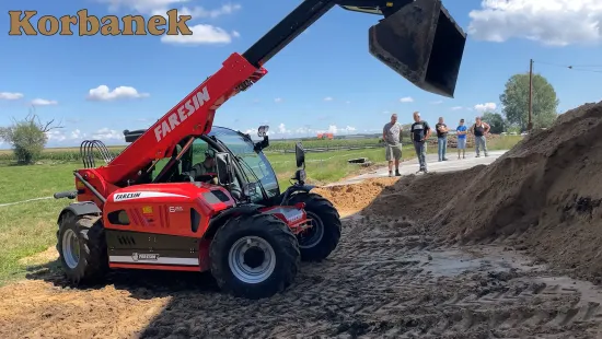 Ładowarka Faresin 6.26 została przetestowana na gospodtawie naszego widza kanału YouTube  u  jego wujka