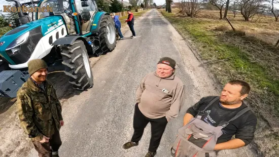 Pan Dariusz zamienił swój starszy ciągnik Arbos 5130 na nowego Arbosa także model 5130 od firmy Korbanek