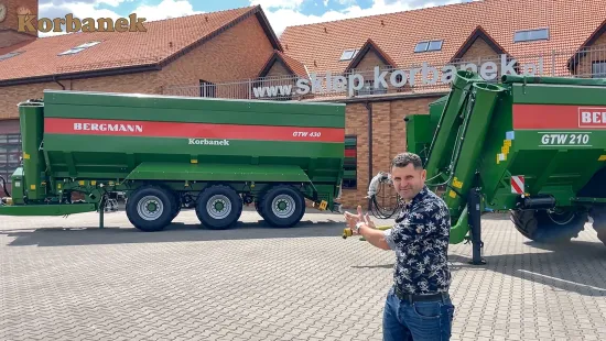 Maszyny niemieckiego producenta Bergmann są sprzedawane z powodzeniem od lat przez firmę Korbanek w Polsce