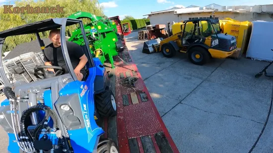 Pan Łukasz zajmuje się uprawą kwiatów zakupił uniwersalną miniładowarkę MultiOne od Korbanek