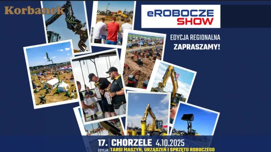 eRobocze Show to targi maszyn, urządzeń i sprzętu roboczego