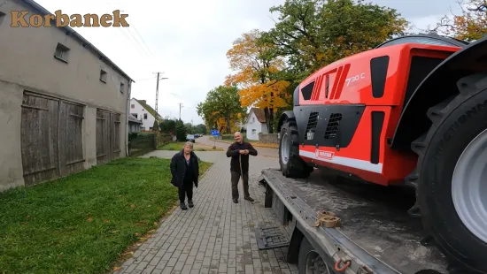 Nowy nabytek Pani Krystyny i jej rodziny - ułatwi pracę na ich ponad 80 ha gospodarstwie