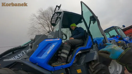 Klient zakupił multifunkcyjną ładowarkę MultiOne 11.6 od Korbanek do świadzczenia usług