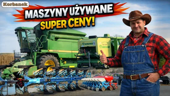 Używane maszyny rolnicze z drugiej ręki
