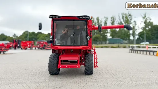 Chiński kombajn Aupax GM100