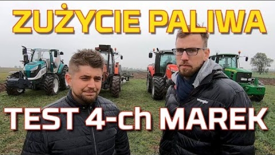 Embedded thumbnail for Arbos Ursus Massey Ferguson John Deere | Test spalania ciągników w orce