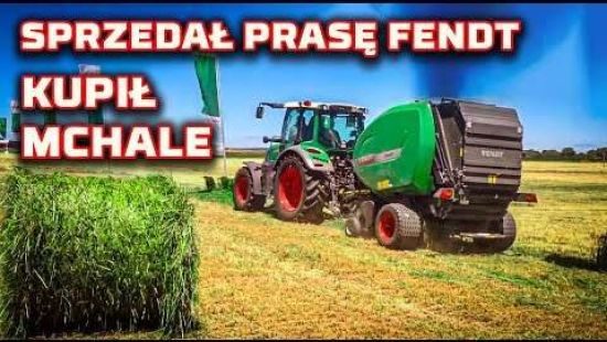 Embedded thumbnail for Sprawdzona dobra wersja prasy Fendt-w rozliczeniu za jeszcze lepszą nową prasę McHale