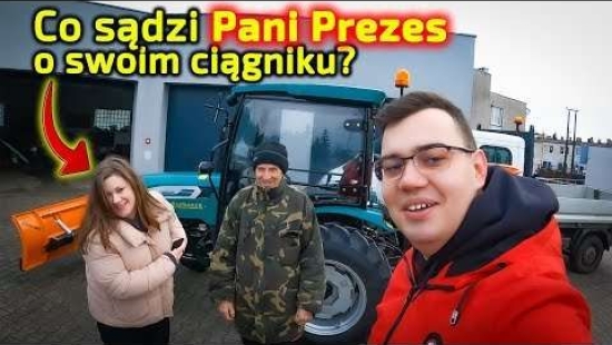 Embedded thumbnail for Pani prezes kupiła ciągnik Arbos 2035  Co o nim sądzi po zakupie?