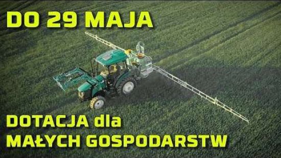 Embedded thumbnail for Wnioski do 29 maja!!-Dotacja na 4 cylindrowy mały ciągnik z opryskiwaczem