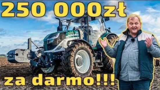 Embedded thumbnail for 250 000 zł za DARMO!-DOTACJA na ciągnik Arbos 130 KM-lub 50 KM 3szt.-lub 1 szt. i zestaw maszyn