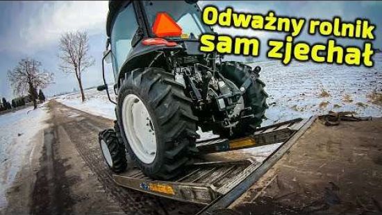 Embedded thumbnail for Tomek przywiózł zamiennik Ursusa C-360 z przednim napędem i klimatyzacją 