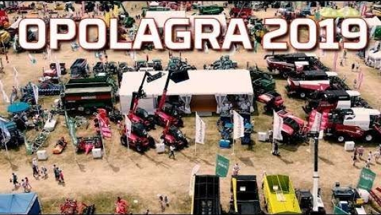 Embedded thumbnail for TARGI OPOLAGRA 2019 Polska wystawa maszyn rolniczych z Korbanek