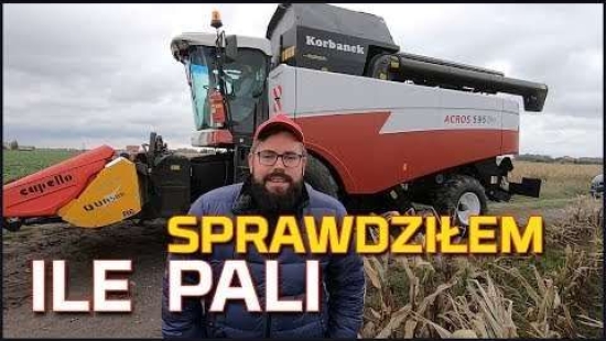 Embedded thumbnail for Sprawdziłem SPALANIE kombajnu Rostselmash Acros w KUKURYDZY | Test | Opinia | Nowy nabytek