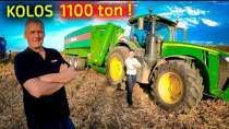 Embedded thumbnail for Gospodarstwo 2 500 ha i Bergmann, KOLOS którego jeszcze nie testował Jockerfarm 1100 ton na godzinę!