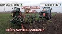Embedded thumbnail for John Deere i Arbos zużycie paliwa | wydajność w orce | cena traktora | porównanie ciągników