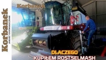 Embedded thumbnail for Dlaczego rolnik kupił nowy nabytek kombajn Rostselmash Acros