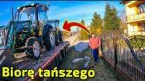 Embedded thumbnail for Wybrał tańszy model ciągnika Arbos  Miał co wybierać z lawety !