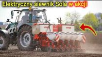 Embedded thumbnail for Siew buraków cukrowych w pełni elektrycznym siewnikiem SOLA Prosem K ELEKTRA 6-rzędowym