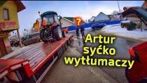 Embedded thumbnail for Artur mówi po góralsku w Zakopanem? Dostarcza ciągnik 50 KM