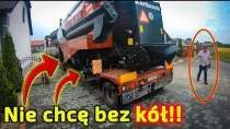 Embedded thumbnail for Rolnik nie chce kombajnu bez kół! Kierowca Robas zapewnia, że znajdzie te koła Vector 425
