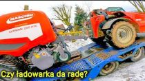 Embedded thumbnail for Ładowarka jak ciągnik! Hol prasy Maschio z naczepy?