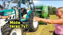 Embedded thumbnail for KAMILA rządzi na polu dzisiaj skosi, zgrabi, sprasuje i załaduje siano [Korbanek]