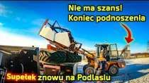 Embedded thumbnail for Supełek ma trasy z kombajnami na Podlasie Nie ma łatwo Ładowarka nie zdejmie hederu