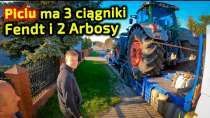 Embedded thumbnail for Kierowca Piciu przywiózł 3 ciągniki Fendt i 2 Arbosy Tutaj zostawi tylko jeden z trzech