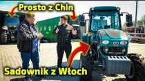 Embedded thumbnail for Przyjechały ciągniki rolnicze prosto z Chin Na rampie przywitał je włoski Arbos sadowniczy