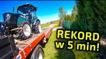 Embedded thumbnail for W 5 minut Wojtek rozładuje i przekaże każdy ciągnik Jest coraz szybszy!