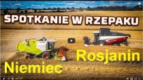 Embedded thumbnail for 3 Niemców i Rosjanin  na tym samym polu w rzepaku Żniwa 2020 Claas / Rostselmash