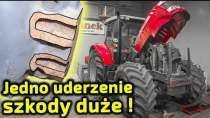 Embedded thumbnail for Jedno uderzenie a szkody duże Mechanicy byli szybsi niż kamerzysta Ciągnik Massey Ferguson 7614