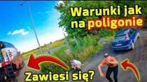 Embedded thumbnail for Piotr wiezie kombajn Trudnym wyzwaniem okazał się zjazd z szosy Vector 425