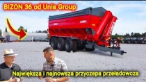 Embedded thumbnail for Największy BIZON od Unii polska przyczepa przeładowcza dla wymagających