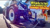 Embedded thumbnail for Właściciela nie było gdy kierowca przyjechał z nowym nabytkiem Ciągnik Arbos 5130 Global [Korbanek]