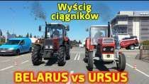 Embedded thumbnail for Belarus vs Ursus Szybcy i wściekli Kto pierwszy na mecie? Test prędkości