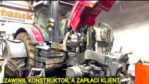 Embedded thumbnail for ZAWINIŁ KONSTRUKTOR - MASSEY FERGUSON 8732 NA SERWISIE